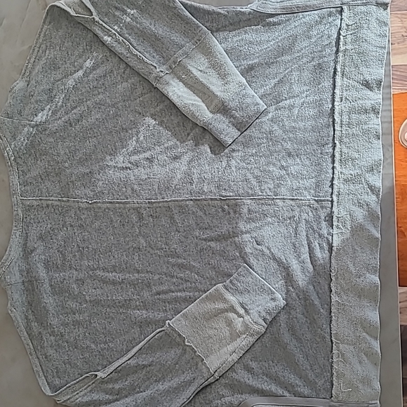 Free People Dandelion Open Shoulder Sweatshirt, Small - Picture 3 of 9